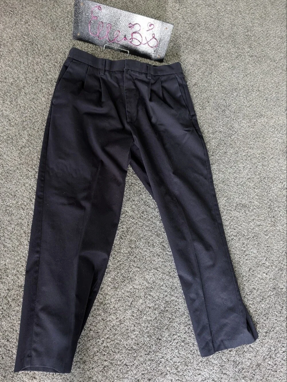 Nwot Men's Navy Chino Khaki Pants 33x30